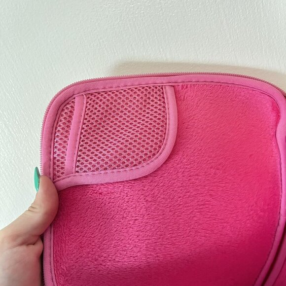 Lilly Pulitzer iPad Tablet Sleeve Case Zip Pink Green Floral Neoprene 8x10 - Picture 3 of 5